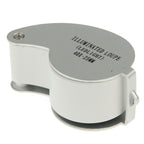 40X-25MM LED Illuminated Loupe / Jewelry Magnifier, 40X