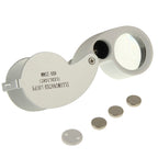 40X-25MM LED Illuminated Loupe / Jewelry Magnifier, 40X