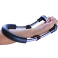 Stainless Steel Hand Wrist Strength Fitness Training Exerciser Devices, Stainless Steel Wrist Strength (Black)
