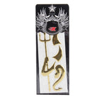 3D Car Sticker, Demon Pattern (Size: 15cm x 5.5cm), Crab Pattern (Size: 10cm x 8cm), Angel Wings (Size: 16cm x 5.5cm), Wings Pattern (Size: 15.7cm x 5.5cm), Footprint Pattern (Size: 7cm x 6cm), Rose Pattern (Size: 10.5cm x 8cm)
