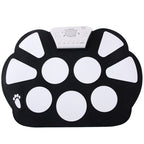 W758 USB 2.0 MIDI Soft Roll-up Drum Kit, Size: 38.2 x 27.6cm, Electronic Drum