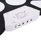W758 USB 2.0 MIDI Soft Roll-up Drum Kit, Size: 38.2 x 27.6cm, Electronic Drum