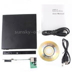 Laptop USB 2.0 Slim Portable Optical DVD / CD Rewritable Drive (SATA), SATA