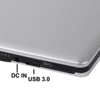 USB 3.0 Aluminum Alloy Portable DVD / CD Rewritable Blu-ray Drive for 12.7mm SATA ODD / HDD, Plug and Play, Blu-ray Drive (Silver), Blu-ray Drive (Red)