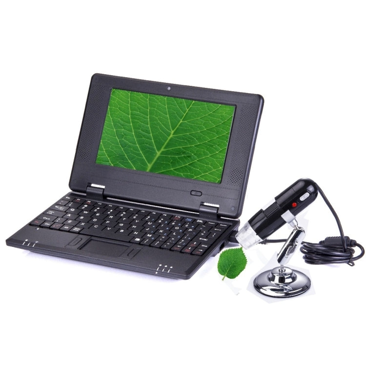 1.3 Mega pixels 200x USB digital microscope with 8 LED White light, 200X