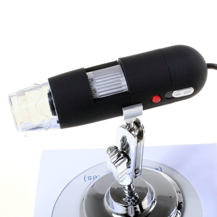 2.0 Mega Pixels 800X USB Digital Microscope with 8 LED White Light / Holder, 800X