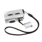 Pocket 30X-60X Microscope with 2-LED Lights / Money Detector Light, 30X-60X