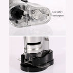 20X - 40X Magnification Zoom Lens Pocket Microscope with LED Light