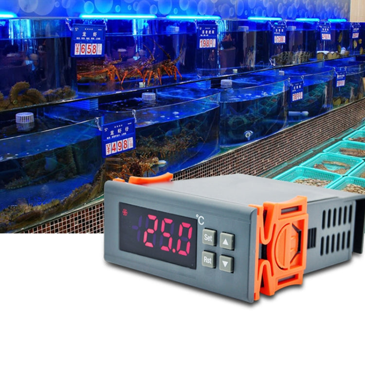 RC-110M Digital LCD Temperature Controller Thermocouple Thermostat Regulator with Sensor Termometer, Temperature Range: -40 to 110 Degrees Celsius