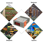 RC-110M Digital LCD Temperature Controller Thermocouple Thermostat Regulator with Sensor Termometer, Temperature Range: -40 to 110 Degrees Celsius
