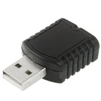 USB 2.0 Stereo Sound Adapter, External Power Not Required, Plastic 5.1 Channel Black