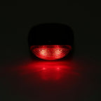 4 Flash Mode Available Solar Energy Rechargeable Bicycle Tail Light with 2 Red LED, Solar Energy Bicycle Tail Light