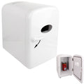 4L DC 12V Car Powered Drink Cooling Fridge, 4L White
