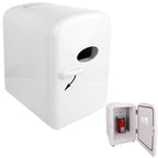 4L DC 12V Car Powered Drink Cooling Fridge, 4L White