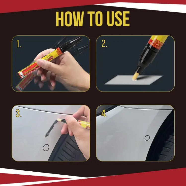 Pro Car Clear Coat Scratch Repair Filler & Sealer