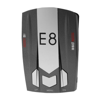 E8 360 Degrees Full-Band Scanning Car Speed Testing System Radar Laser Detector, E8