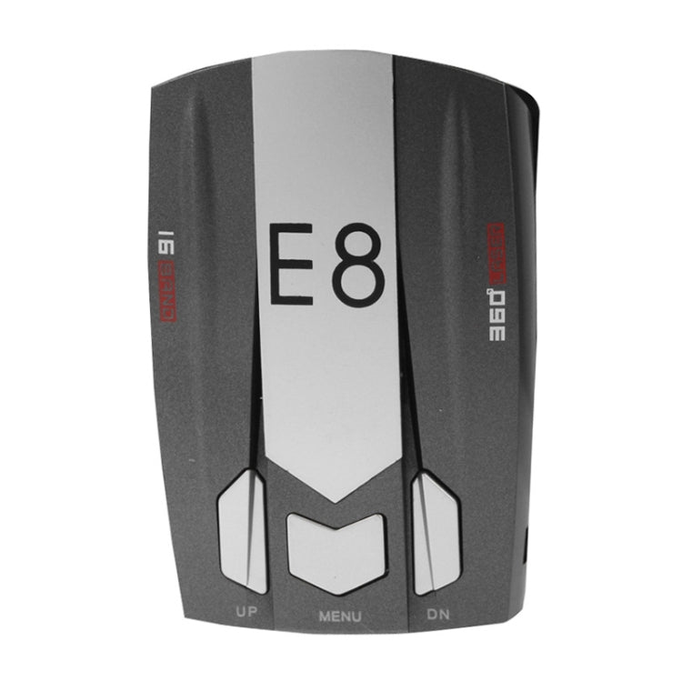 E8 360 Degrees Full-Band Scanning Car Speed Testing System Radar Laser Detector, E8