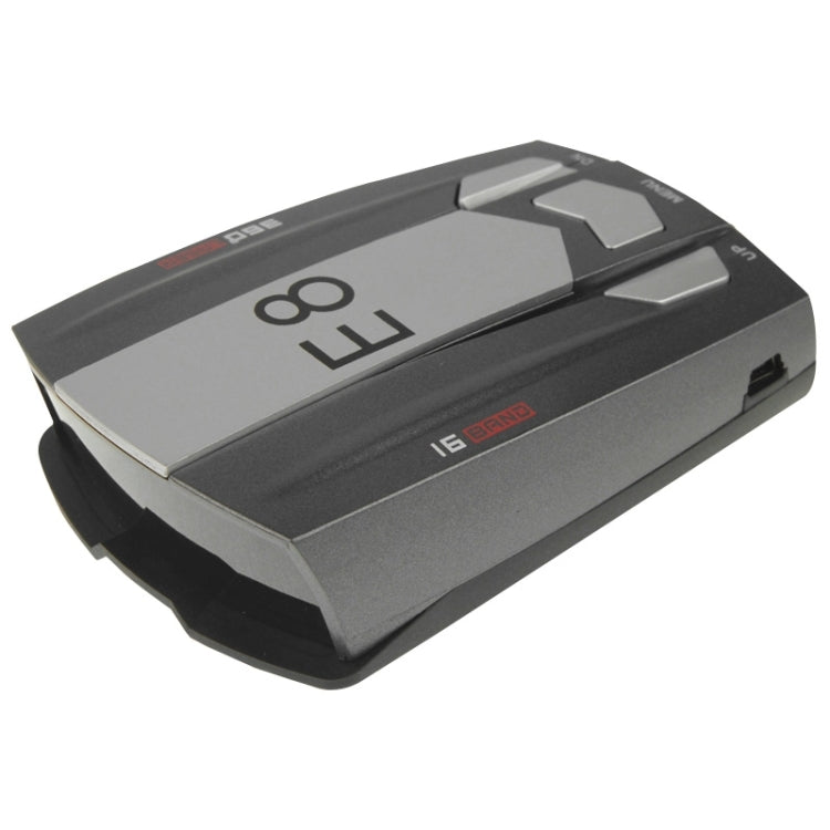 E8 360 Degrees Full-Band Scanning Car Speed Testing System Radar Laser Detector, E8