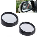 3R-012 Car Blind Spot Mirror, 360 Degrees Angle Adjustable, 3R-012 (Black)