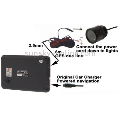 7 LED IR Infrared Waterproof Night Vision License Plate Frame Astern Backsight With Scaleplate, Support Installed in GPS Navigator , Wide Viewing Angle: 140 degree (YX001), YX001