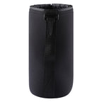 Neoprene SLR Camera Lens Carrying Bag Pouch Bag with Carabiner, Size: 10x22cm, Size: 10x22cm