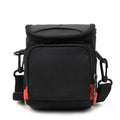 Universal Mini Digital Cloth Camera Bag with Strap, Size: 115 x 105 x 155mm, 11 x 10 x 15cm(Black)