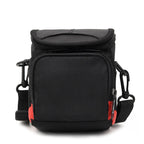 Universal Mini Digital Cloth Camera Bag with Strap, Size: 115 x 105 x 155mm, 11 x 10 x 15cm(Black)