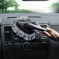 KANEED SL-915 Car Dash Duster Washable Microfiber Interior and Exterior Surface Cleaner Wax Treated Professional Detailing Tool, Size: 34 x 19cm, Surface Cleaner, UK Stock Surface Cleaner, US Stock Surface Cleaner, Surface Cleaner Blue