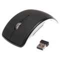 Wireless 2.4GHz 800-1200-1600dpi Snap-in Transceiver Folding Wireless Optical Mouse / Mice, 2.4GHZ (Black), 2.4GHZ (Blue), 2.4GHZ (Red)