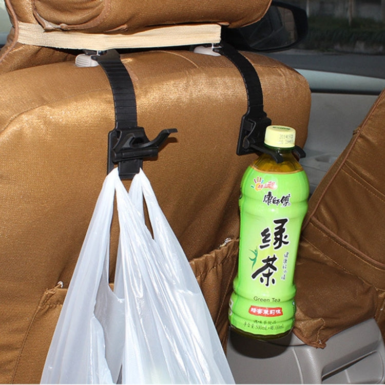 20 PCS Cleverly Plastic Pothook for Car Seat Headrest Backrest, 20 PCS