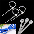 25cm Self-Locking Nylon Cable Wire Zip Ties (500pcs in one packing, the price is for 500pcs), 4mm x 250mm White