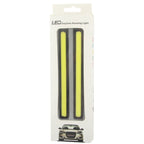 2 x 6W DIY White LED Daytime Running Light / DRL Lamp, Length: 17cm, Length: 17cm(Silver), Length: 17cm(Black)