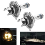 2 PCS H4 12V 60/55W P43T / 4300K / 2100lm Xenon Car Headlight Bulbs, Warm White, H4