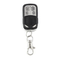 315MHz Metal Wireless Learning Code 4 Keys Remote Control (Black + Silver), 315MHz