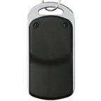 433MHz Metal Learning Code 4 Keys Remote Control for Car Garage Door (Black + Silver), 433MHz