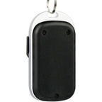 433MHz Metal Wireless Learning Code 4 Keys Remote Control (Black + Silver), 433MHz