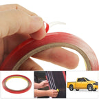 10 PCS Universal Car Transparent Double Sided Adhesive Tape, Width: 6mm, 3m×0.6cm