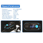 For iPhone, Galaxy, Sony, Lenovo, HTC, Huawei, and other Smartphones, 2.1A Dual Car Charger