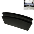 2 PCS Car Seat Gap Organizer, Black, Coffee