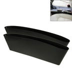 2 PCS Car Seat Gap Organizer, Black, Coffee