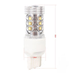 T20/7440 Single Wire 80W 800LM 6500K White Light 16-3535-LEDs Car Foglight, Constant Current , DC12-24V, T20