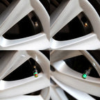 4 PCS 2.4 Bar Tire Pressure Detection Screw Cap, Tire Pressure Detection Screw Cap
