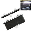 Retractable Car Sun Shade for Automobile Side Window, Size: 60cm x 40cm, Random Color Delivery, 60cm x 40cm