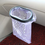 Portable Car Rubbish Bag Holder Storage Bucket Storage Rack, Car Rubbish Bag Holder