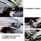 2 PCS Backup Adjustable Automatic Car Trunk Lid Lifting Spring Device, Car Trunk Lid Lifting Spring Device