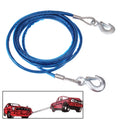 5 Tons Steel Vehicle Towing Cable Rope, Length: 4m, 5T 4m 100mm