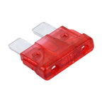 100 PCS Auto Mini Blade Fuse (30A) , DC 12V, 25A Transparent, 10A Red, 15A Blue, 20A, 30A