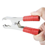 100A Car Battery Terminal Alligator Crocodile Clamp Clip (Pair), 100A L-05