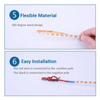 5 PCS Flow Style 45 LED 3528 SMD Waterproof Flexible Car Strip Light for Car Decoration, DC 12V, Length: 45cm, 45cm Dark Blue, 45cm Green, 45cm Ice Blue, 45cm Pink, 45cm Red, 45cm White, 45cm Yellow