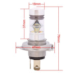 H4 850LM P43T 100W LED  Car Front Headlights / Daytime Running Light / Driving Lamp Bulb, DC 12-24V, H4
